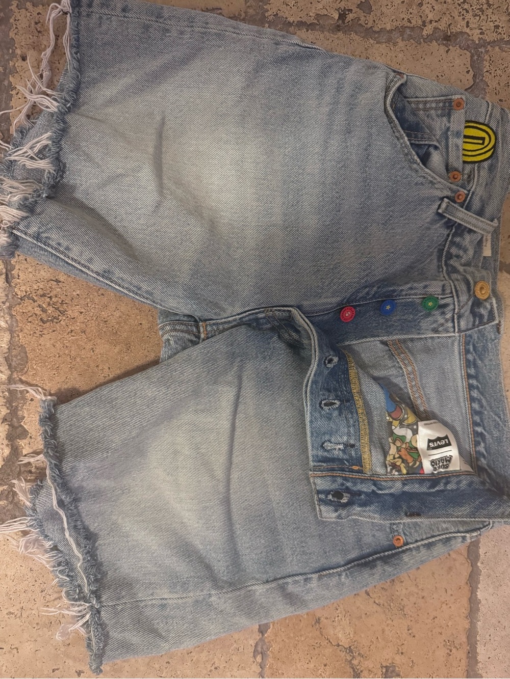 Levi's X Super Mario 501 '93 Denim Shorts Size 30 Rare Y2K
S2